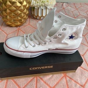 Conveyer White High Tops